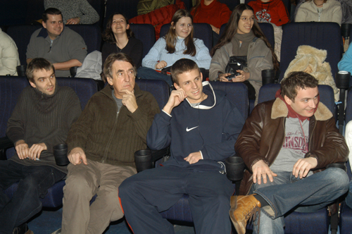 od lewej: Marcin Nowakowski, Jarosław Kukulski, Piotrek Kukulski i Rysio Kunce multikino4