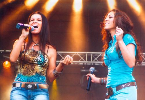 Natalia i Ania - zdjęcie pochodzi z lipcowego koncertu w Gdańsku. / Foto: Pinia ania szarmach
