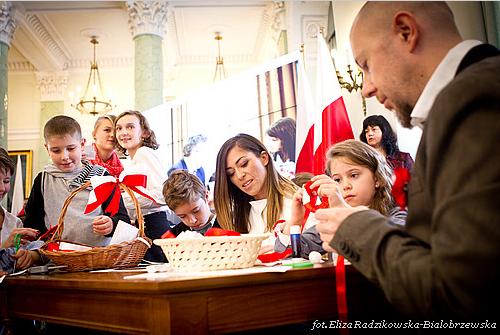 Para Prezydencka wspierała, kotyliony powstawały... palac2